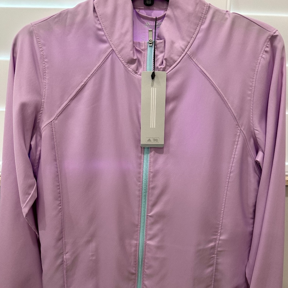 ADIDAS WOMENS LIGHTWEIGHT WIND JACKET - SMALL